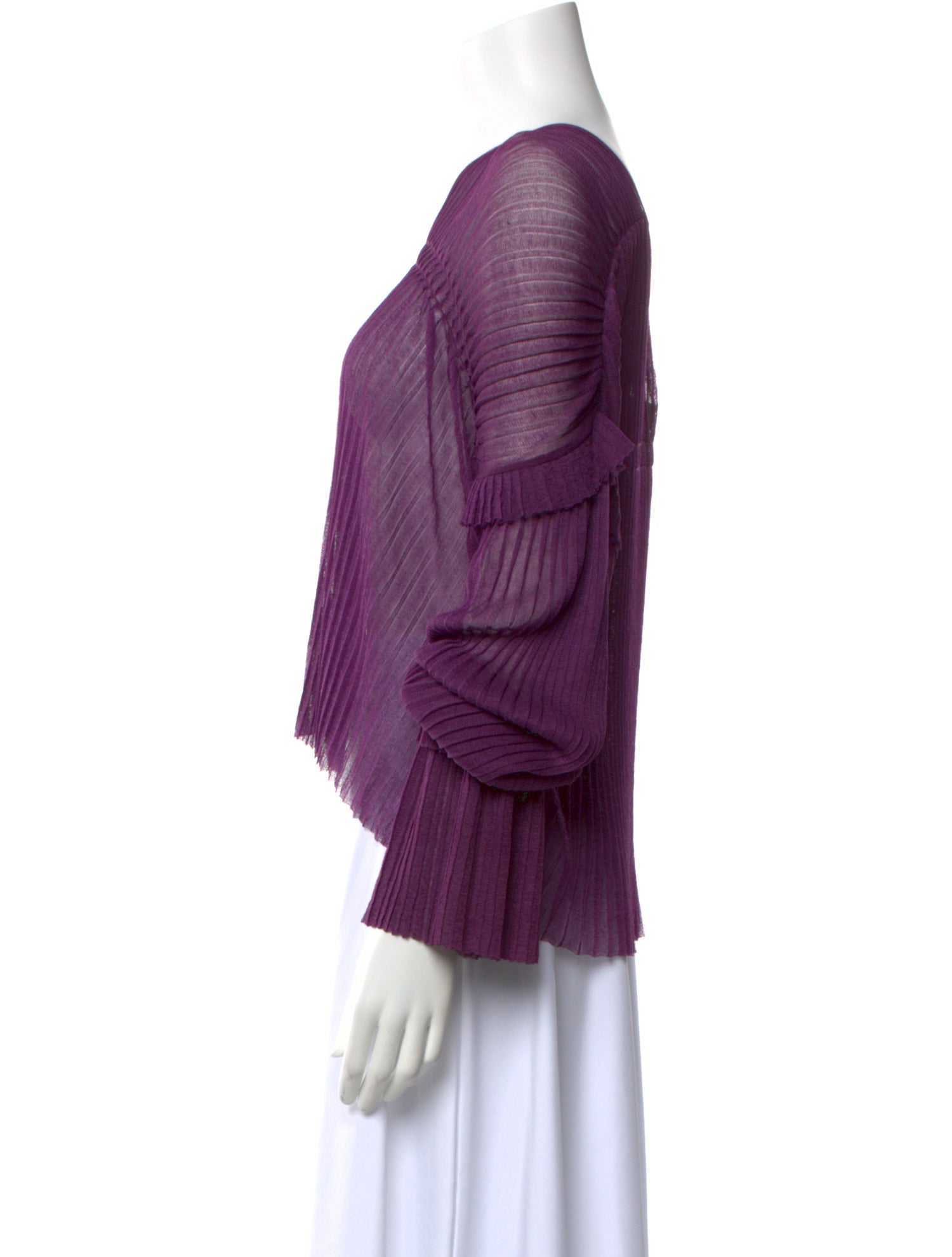 Tom Ford Silk V-Neck Blouse