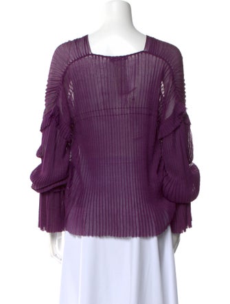 Tom Ford Silk V-Neck Blouse