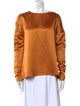 Tom Ford Bateau Neckline Long Sleeve Sweatshirt