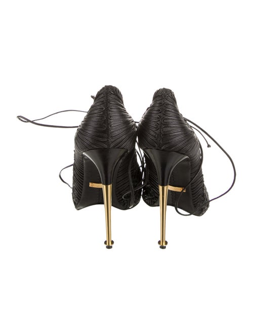 Tom Ford Leather Braided Accents Pumps