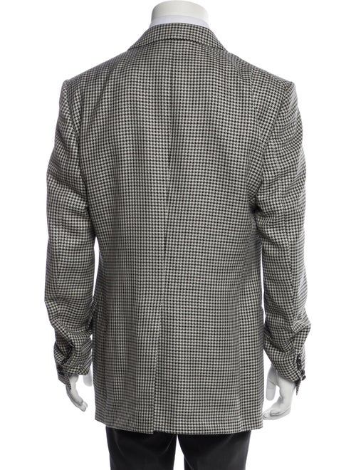 Tom Ford Wool Houndstooth Print Sport Coat
