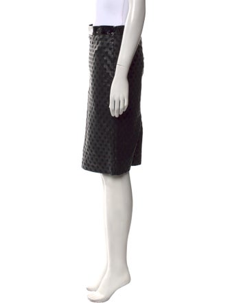 Tom Ford Polka Dot Print Knee-Length Skirt