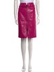 Tom Ford Leather Knee-Length Skirt