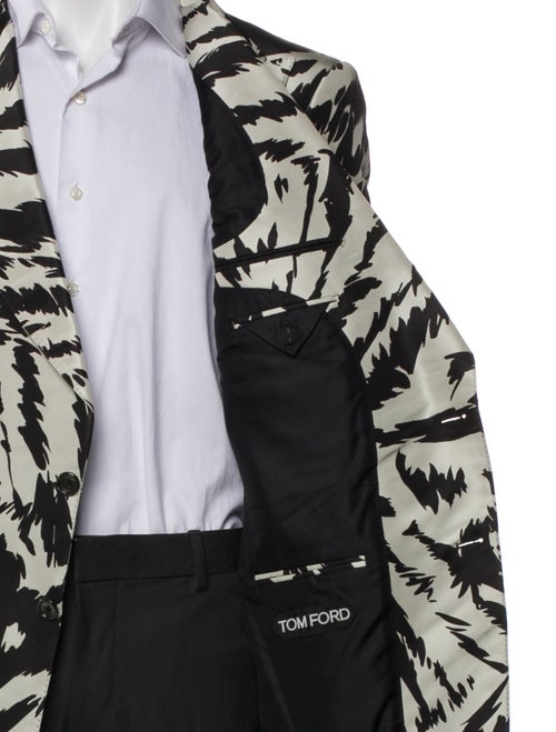 Tom Ford Silk Printed Blazer
