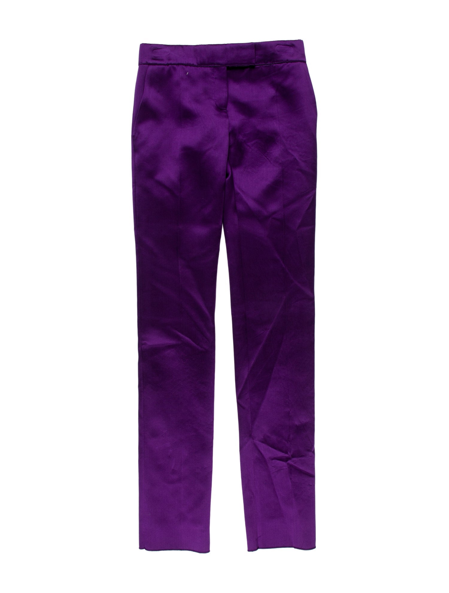 Tom Ford Silk Straight Leg Pants