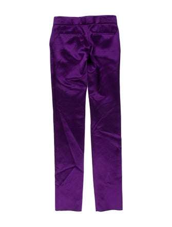 Tom Ford Silk Straight Leg Pants