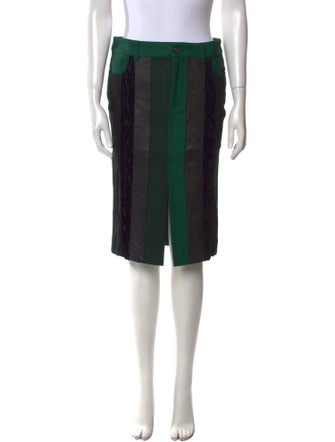 Tom Ford Striped Knee-Length Skirt