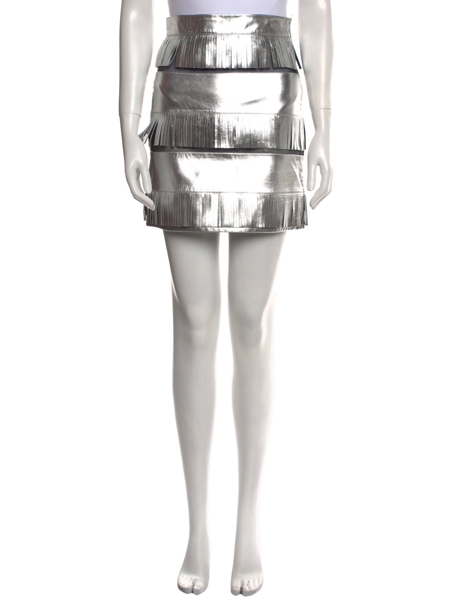 Tom Ford Lamb Leather Mini Skirt