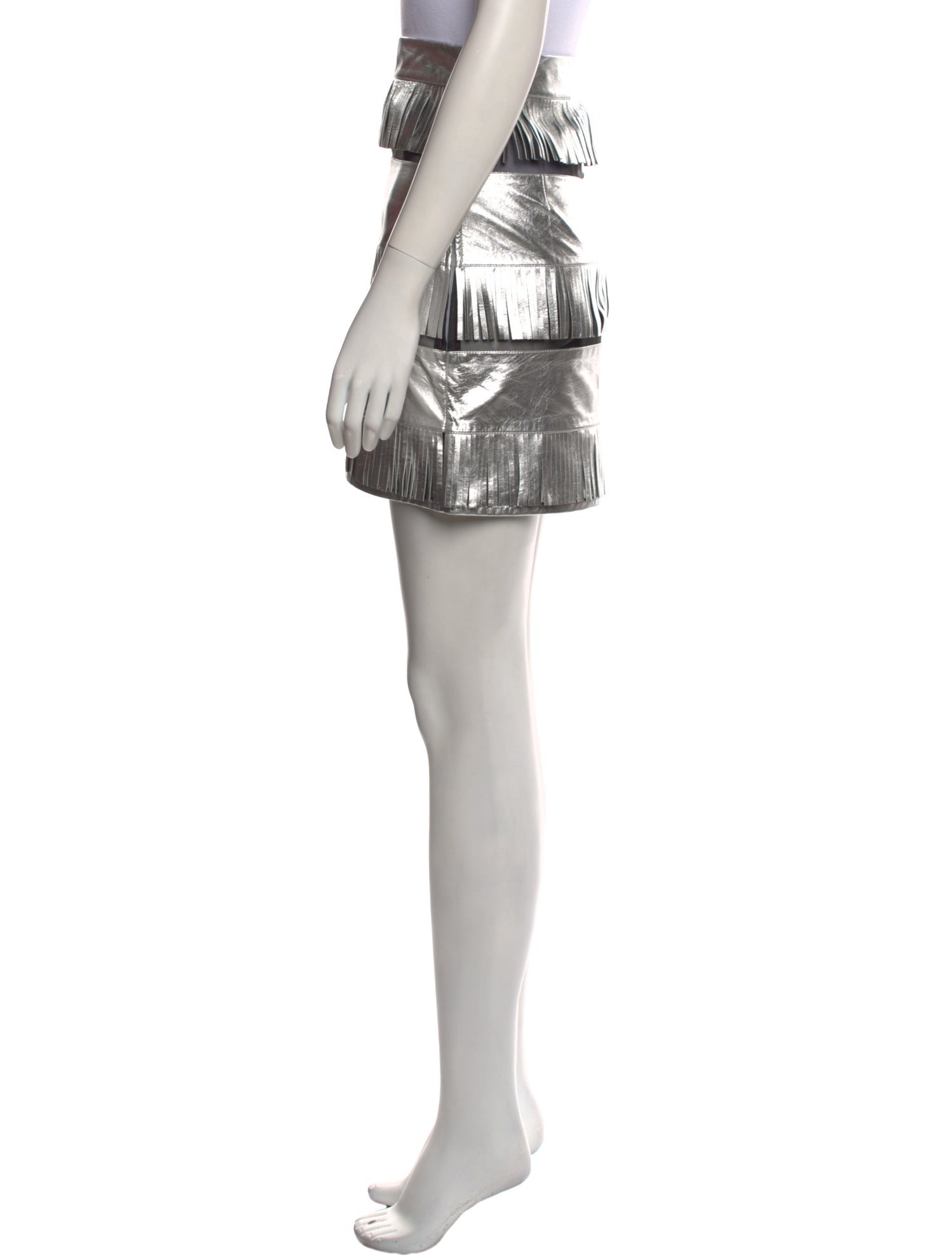 Tom Ford Lamb Leather Mini Skirt