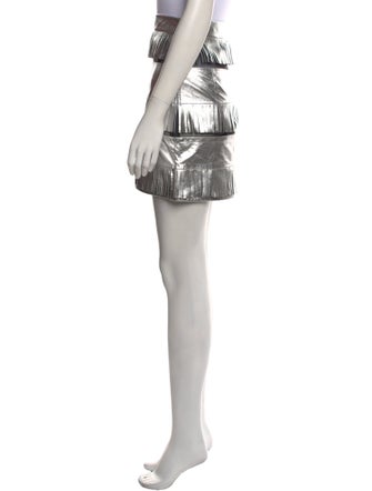 Tom Ford Lamb Leather Mini Skirt