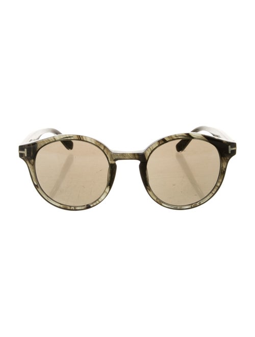 Tom Ford Round Mirrored Sunglasses