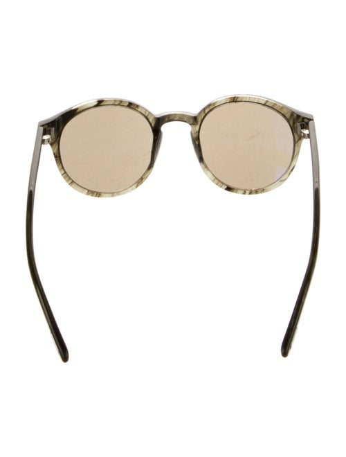 Tom Ford Round Mirrored Sunglasses