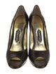 Tom Ford Alligator Printed Pumps