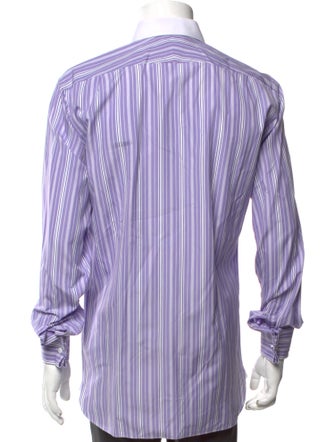 Tom Ford Striped Long Sleeve Shirt