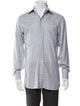 Tom Ford Plaid Print Long Sleeve Dress Shirt