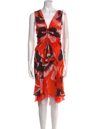 Tom Ford Silk Midi Length Dress