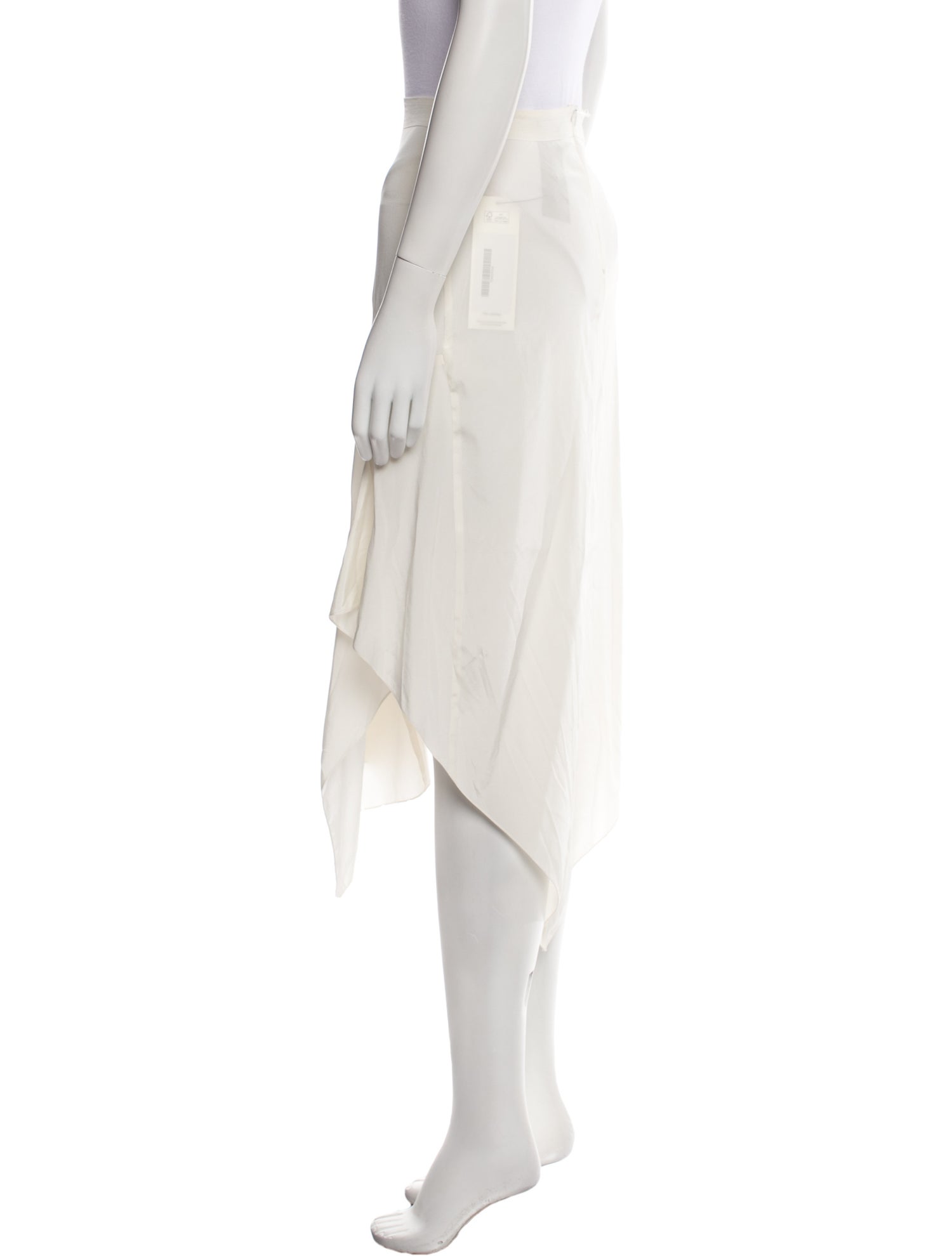 Tom Ford Silk Midi Length Skirt