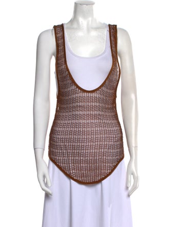 Tom Ford Scoop Neck Sleeveless Top