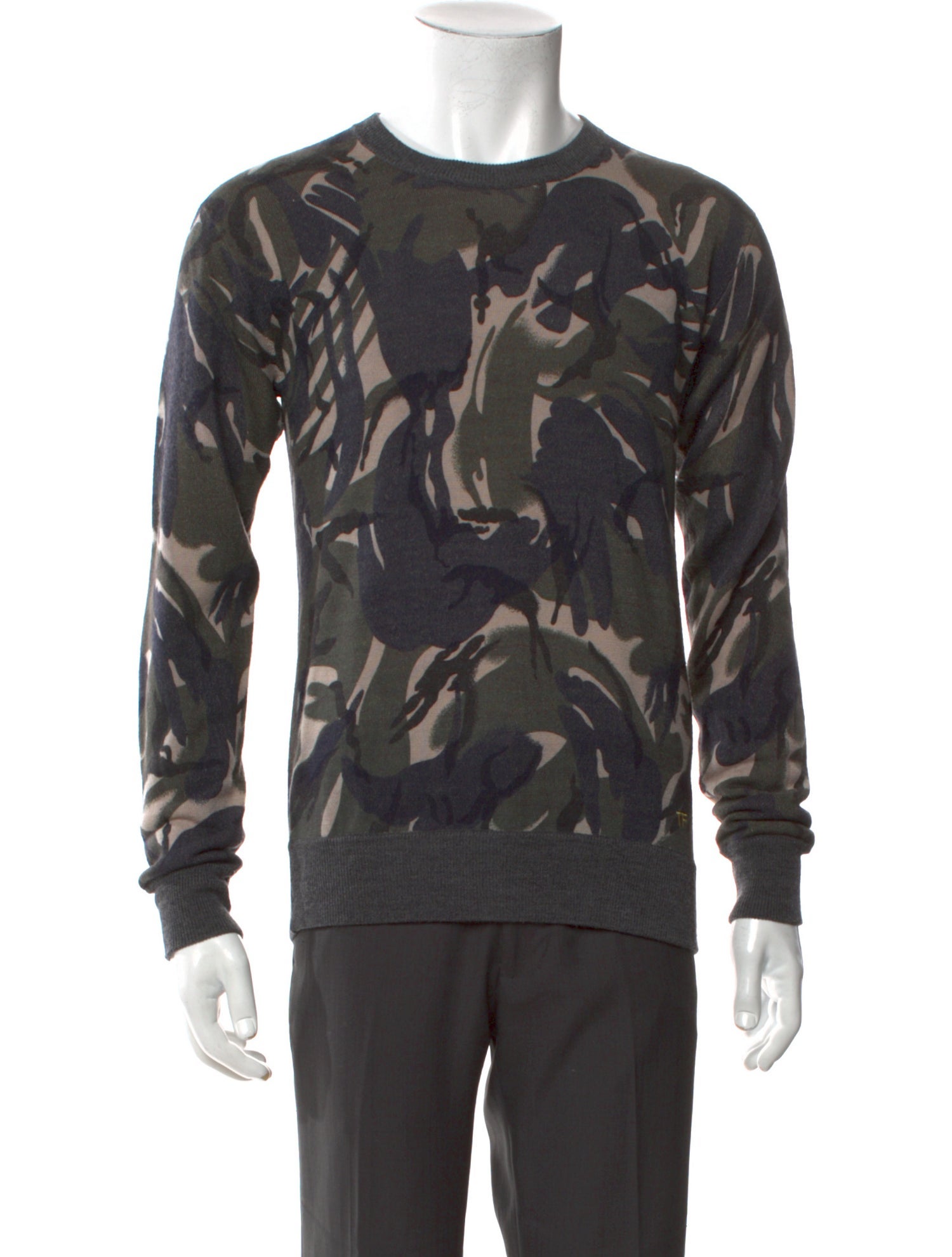 Tom Ford Wool Printed Pullover