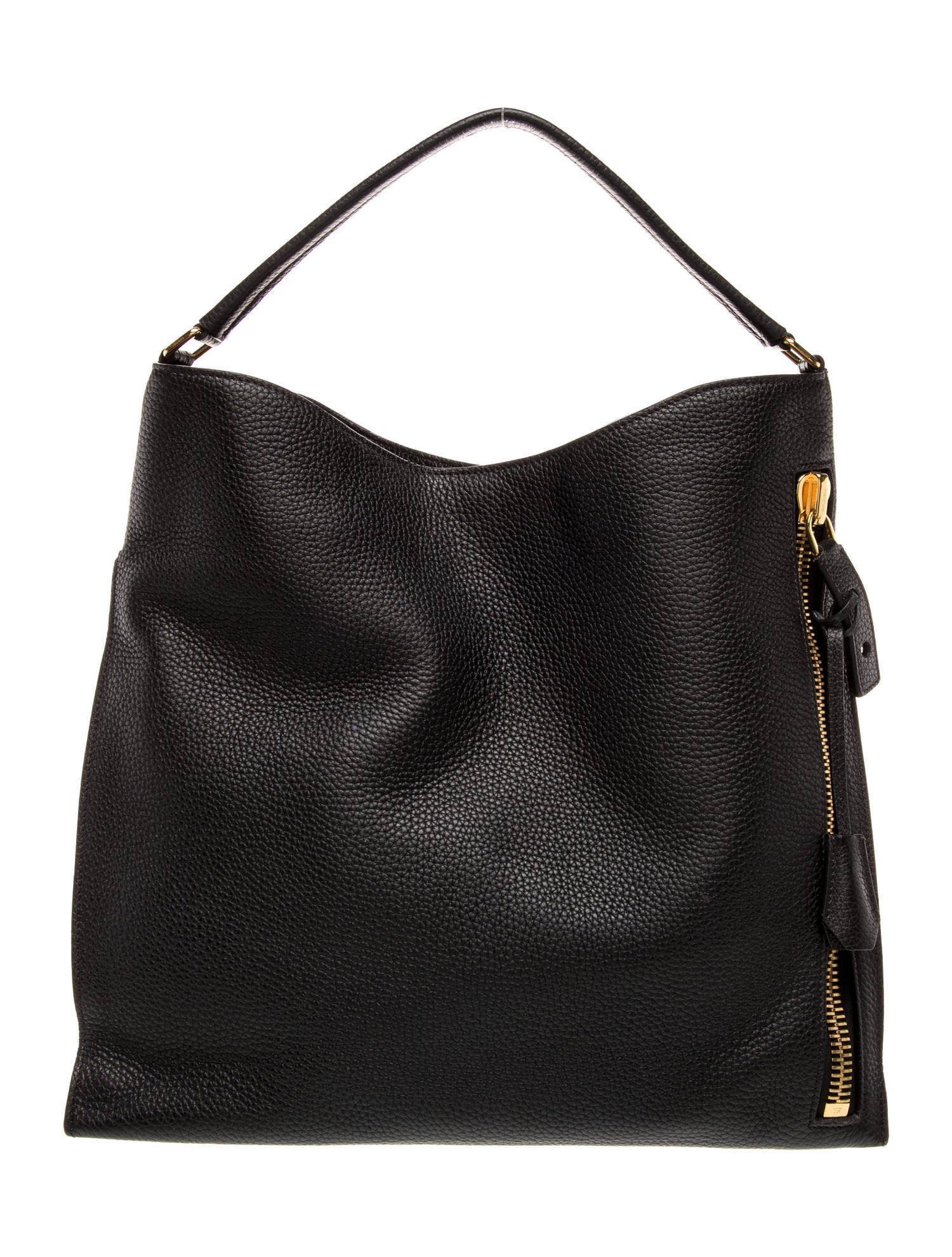 Tom Ford Leather Top Handle Bag