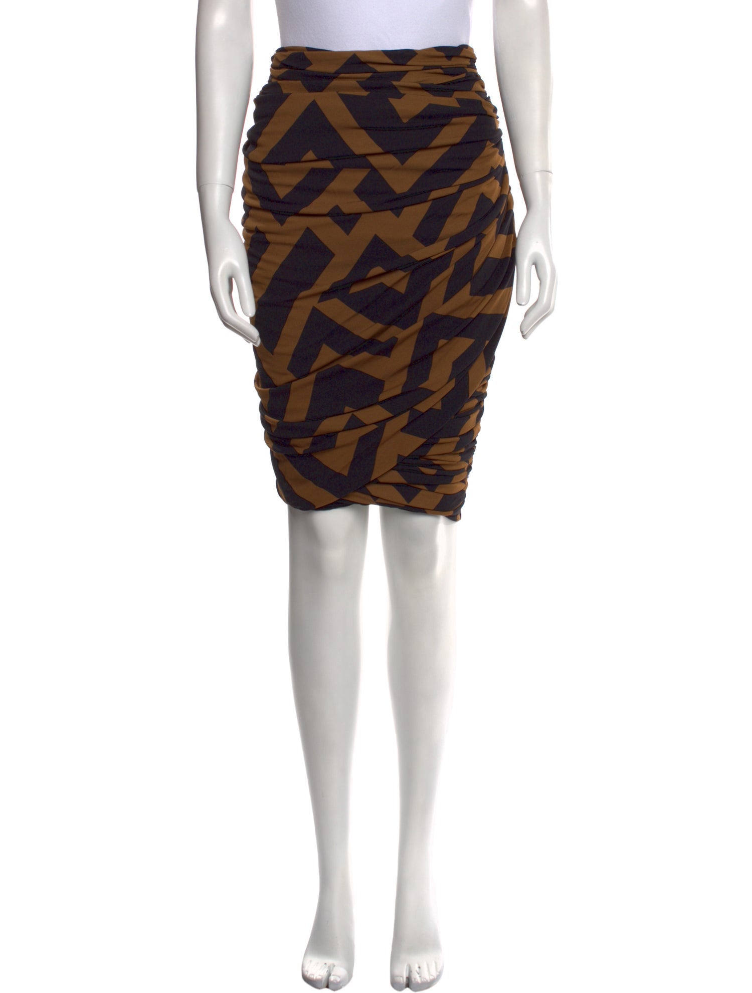Tom Ford Printed Knee-Length Skirt
