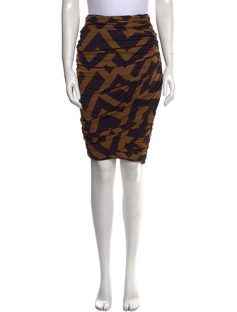 Tom Ford Printed Knee-Length Skirt