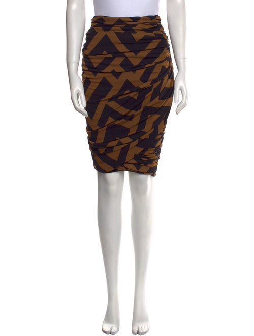 Tom Ford Printed Knee-Length Skirt