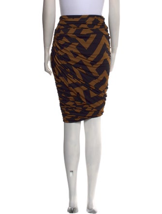 Tom Ford Printed Knee-Length Skirt