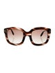 Tom Ford Oversize Gradient Sunglasses