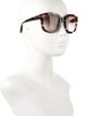 Tom Ford Oversize Gradient Sunglasses