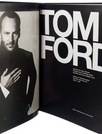 Tom Ford Black Coffee Table HARDCOVER Book