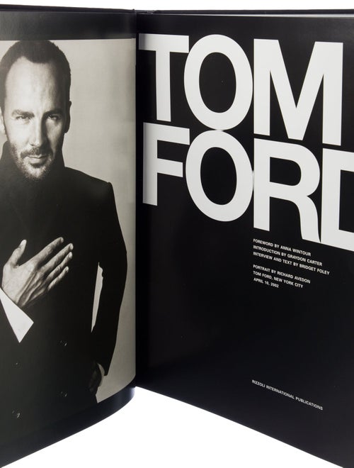 Tom Ford Black Coffee Table HARDCOVER Book