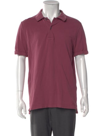 Tom Ford Collar Short Sleeve Polo Shirt