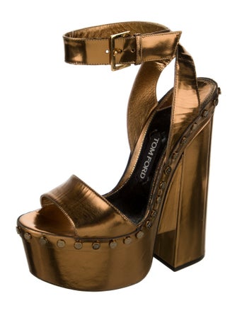 Tom Ford Patent Leather Sandals