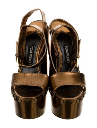 Tom Ford Patent Leather Sandals