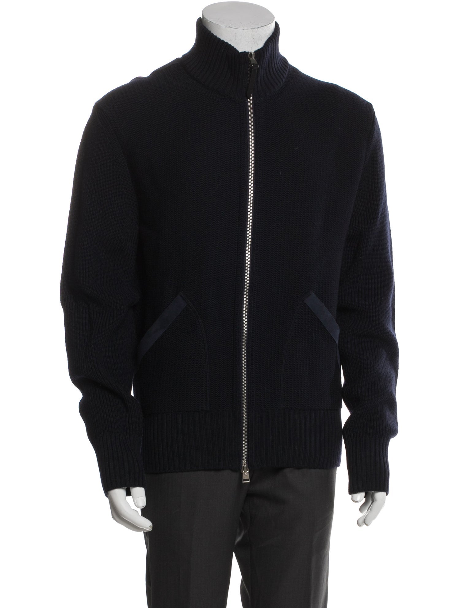 Tom Ford Wool Turtleneck Cardigan
