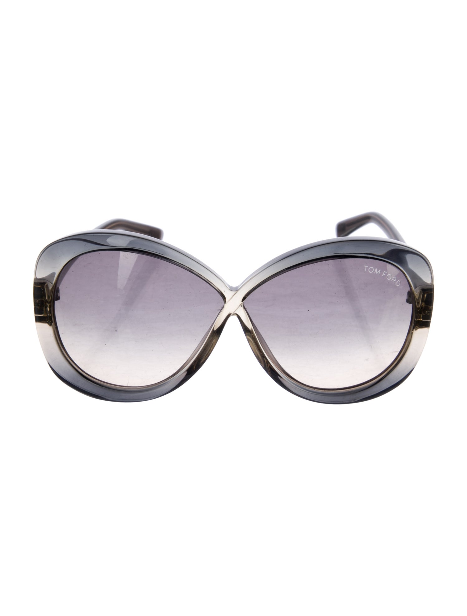 Tom Ford Oversize Gradient Sunglasses