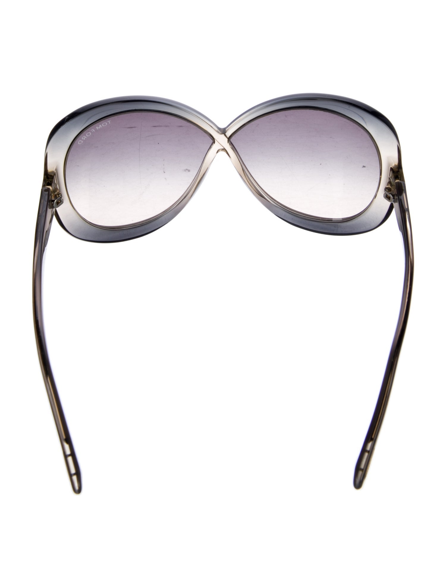 Tom Ford Oversize Gradient Sunglasses