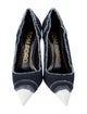 Tom Ford Denim Raw-Edge Trim Pumps