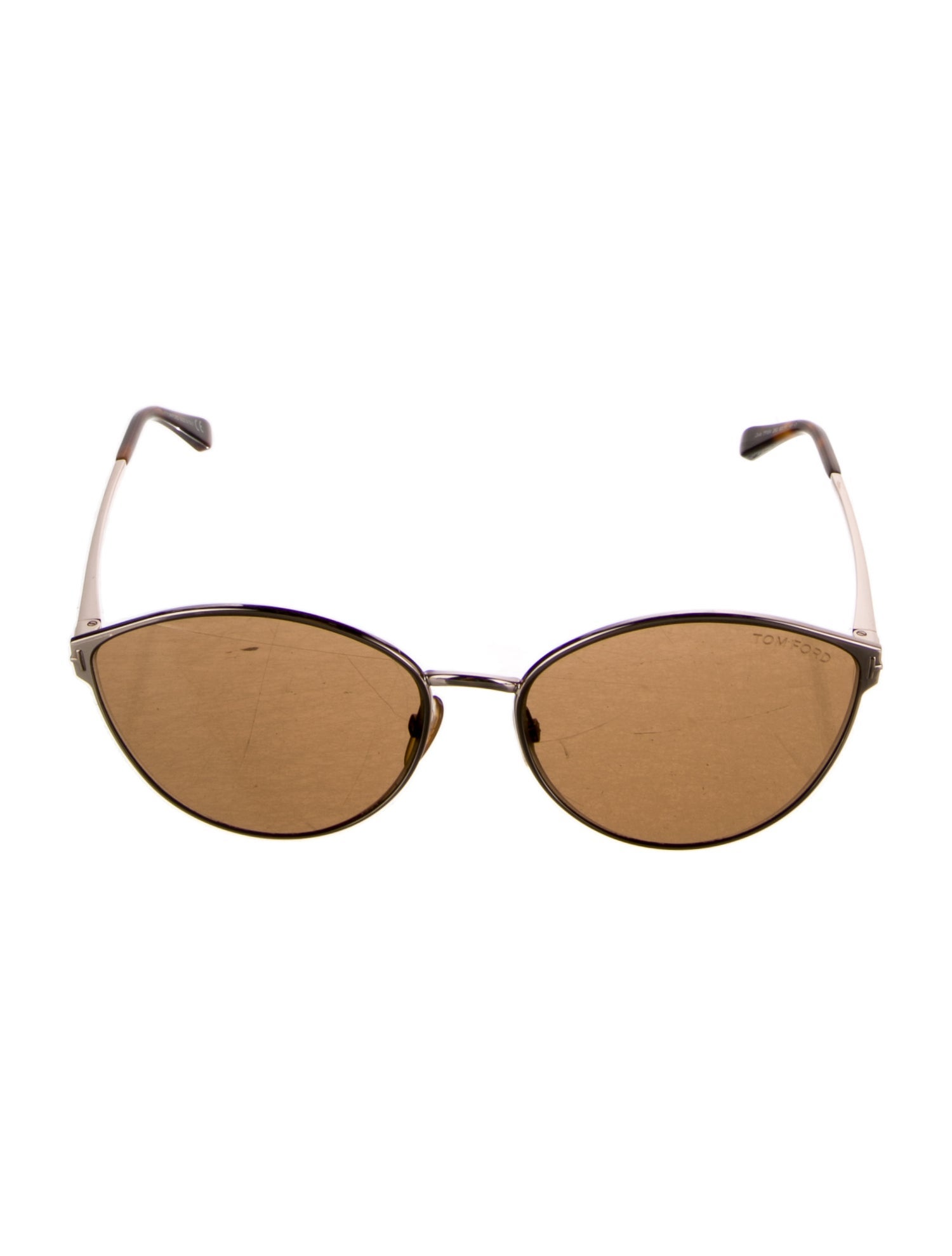 Tom Ford Cat-Eye Mirrored Sunglasses