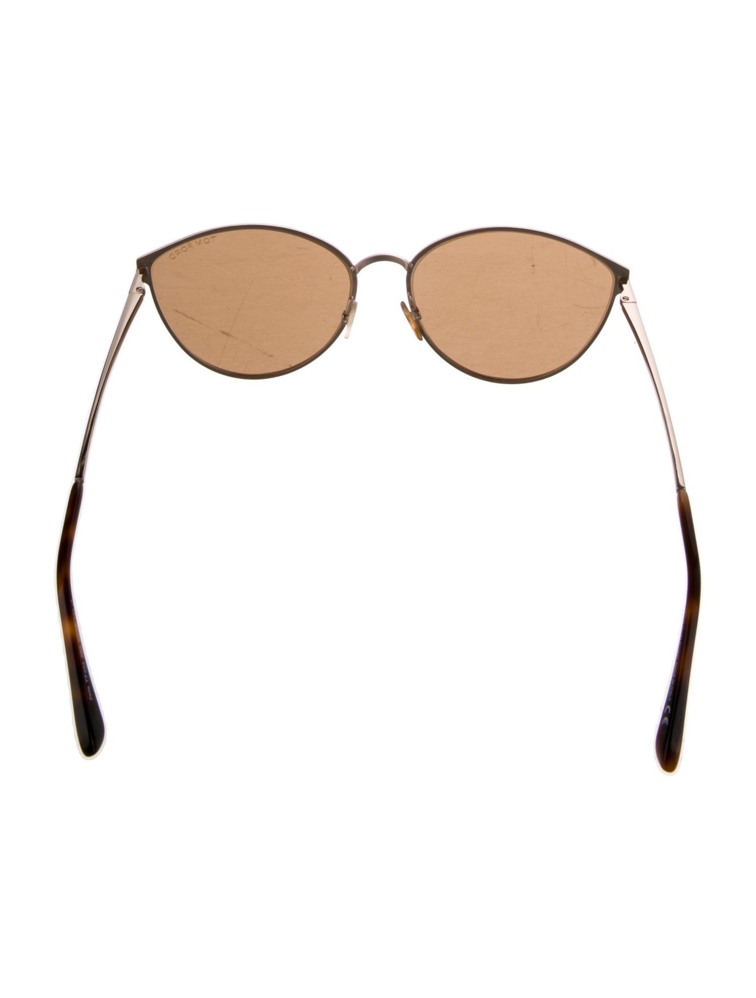 Tom Ford Cat-Eye Mirrored Sunglasses