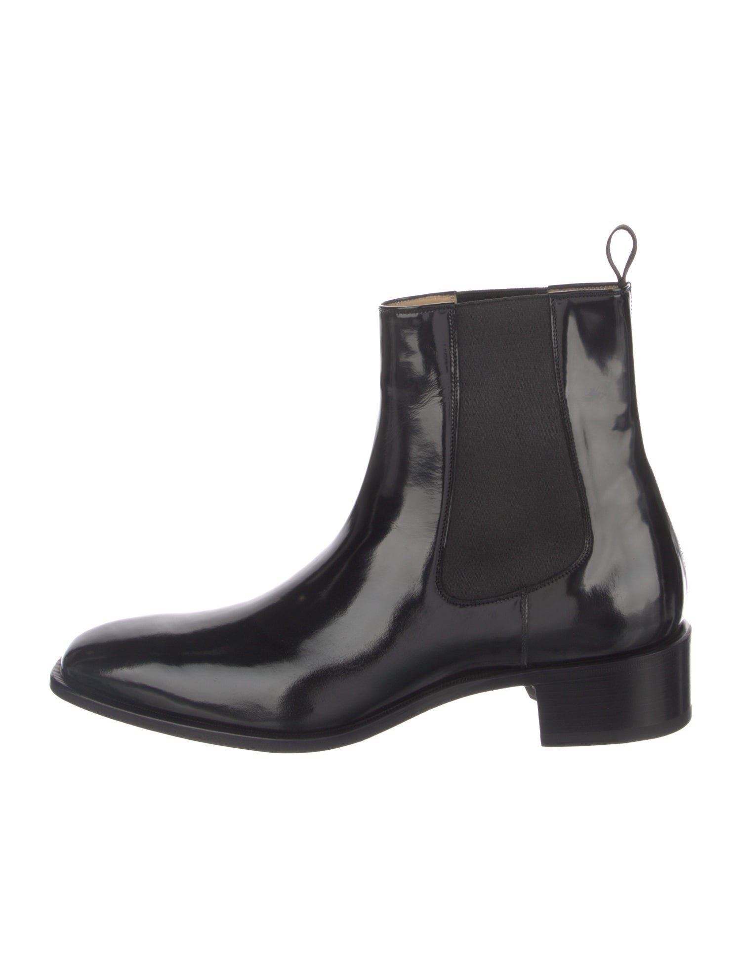 Tom Ford Patent Leather Chelsea Boots