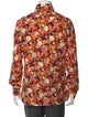 Tom Ford Floral Print Long Sleeve Shirt