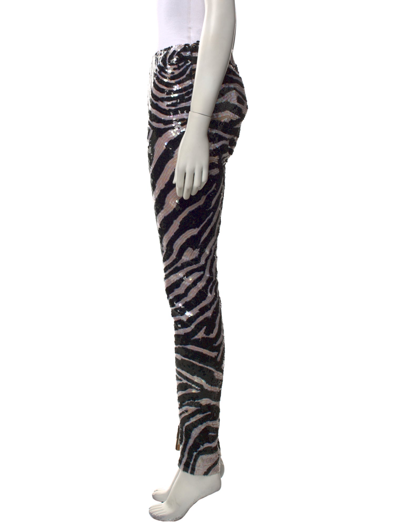 Tom Ford Animal Print Skinny Leg Pants