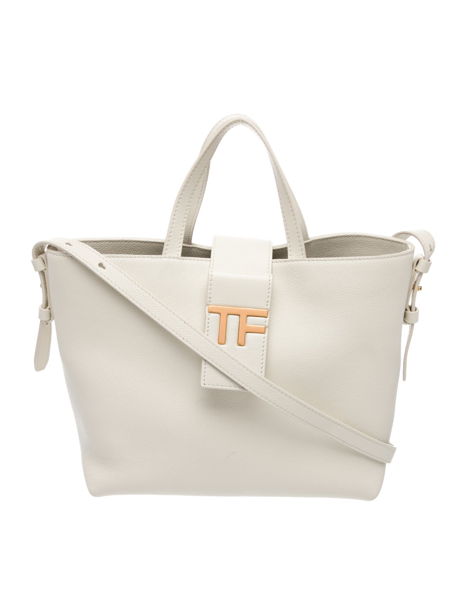 Tom Ford Leather Top Handle Bag