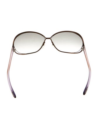 Tom Ford Eugenia Oversize Sunglasses