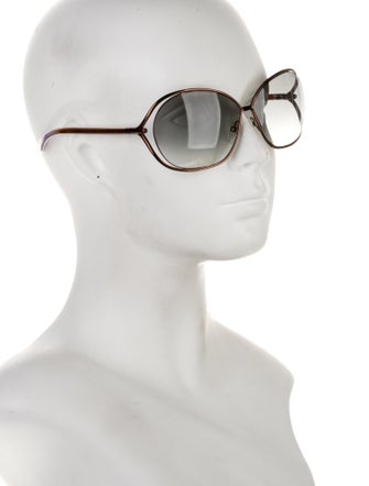 Tom Ford Eugenia Oversize Sunglasses