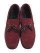 Tom Ford Suede Tassel Accents Moccasins