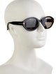 Tom Ford Round Tinted Sunglasses