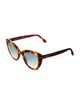 Tom Ford Cat-Eye Gradient Sunglasses